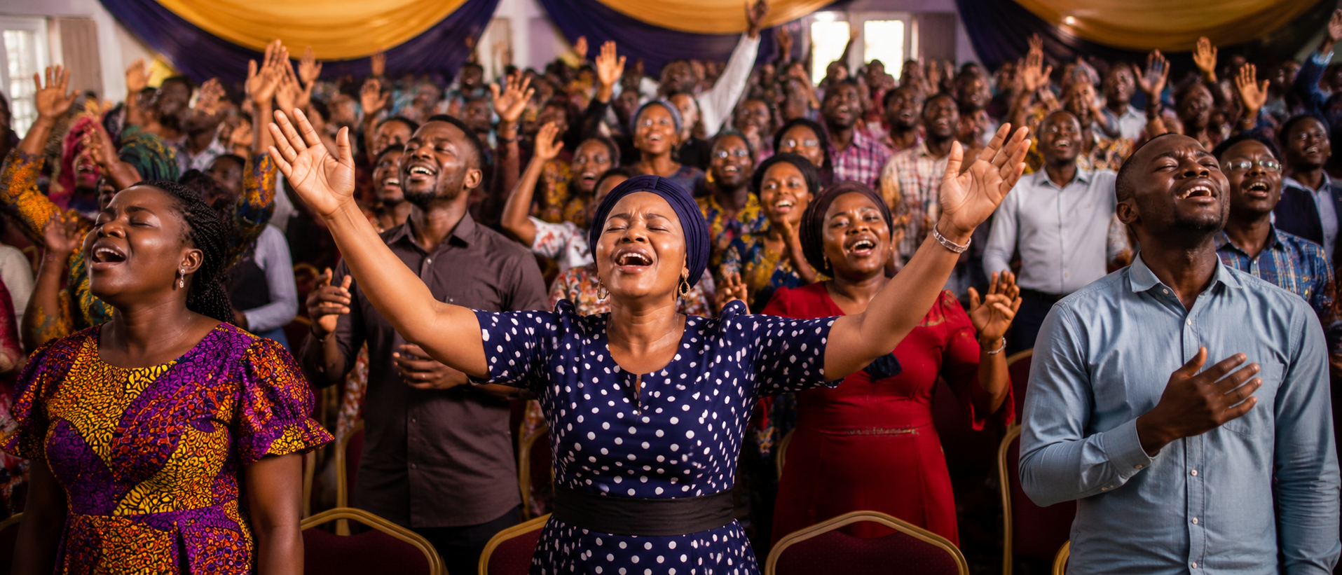 Everlasting Light Church congregation in worship